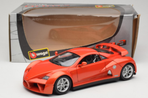 Giugiaro Prima Oranžová Bburago 1:18 33130-M1 Kov – obrázok 8 z 8