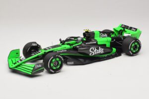 Stake Kick Sauber C44 G. Zhou Emilia Romagna GP 2024 Minichamps 1:18 117240124 Živica