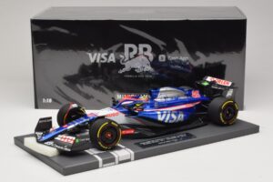 Visa Cash App RB VCARB 01 A. Iwasa FP1 Japanese GP 2024 Minichamps 1:18 117240440 Živica – obrázok 7 z 7
