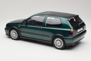 Volkswagen Golf Mk3 VR6 Carat Dragon Green Otto 1:12 G099 Živica – obrázok 5 z 6