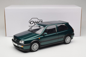 Volkswagen Golf Mk3 VR6 Carat Dragon Green Otto 1:12 G099 Živica – obrázok 6 z 6