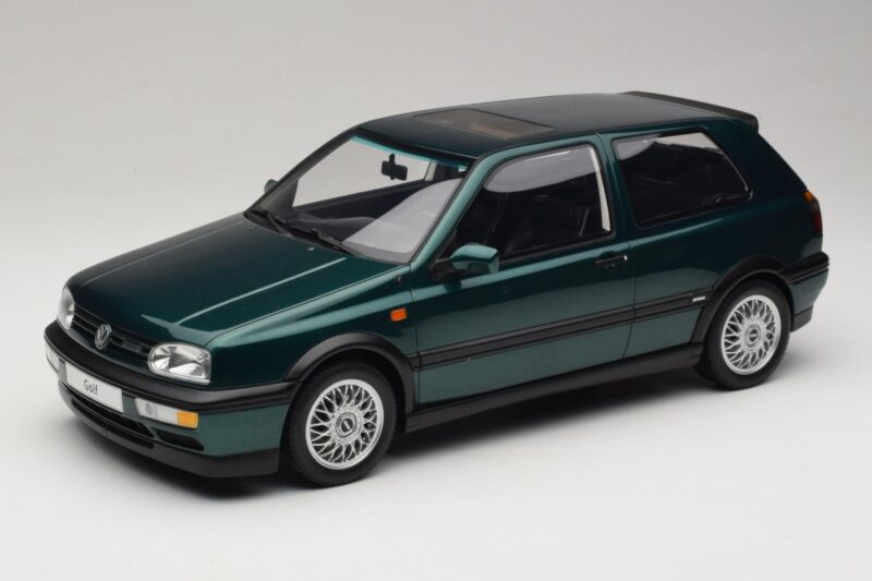 Volkswagen Golf Mk3 VR6 Carat Dragon Green Otto 1:12 G099 Živica
