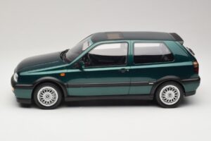 Volkswagen Golf Mk3 VR6 Carat Dragon Green Otto 1:12 G099 Živica – obrázok 3 z 6