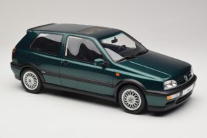 Volkswagen Golf Mk3 VR6 Carat Dragon Green Otto 1:12 G099 Živica – obrázok 4 z 6