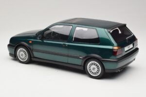 Volkswagen Golf Mk3 VR6 Carat Dragon Green Otto 1:12 G099 Živica – obrázok 5 z 6