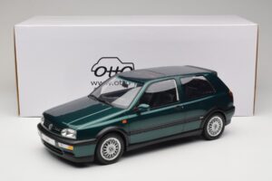 Volkswagen Golf Mk3 VR6 Carat Dragon Green Otto 1:12 G099 Živica – obrázok 6 z 6
