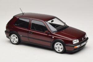 Volkswagen Golf VR6 Mk3 Indian Red Limitovaná Edícia Norev 1:18 188505 Kov – obrázok 6 z 8