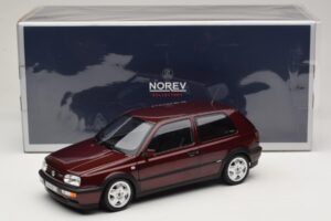 Volkswagen Golf VR6 Mk3 Indian Red Limitovaná Edícia Norev 1:18 188505 Kov – obrázok 8 z 8