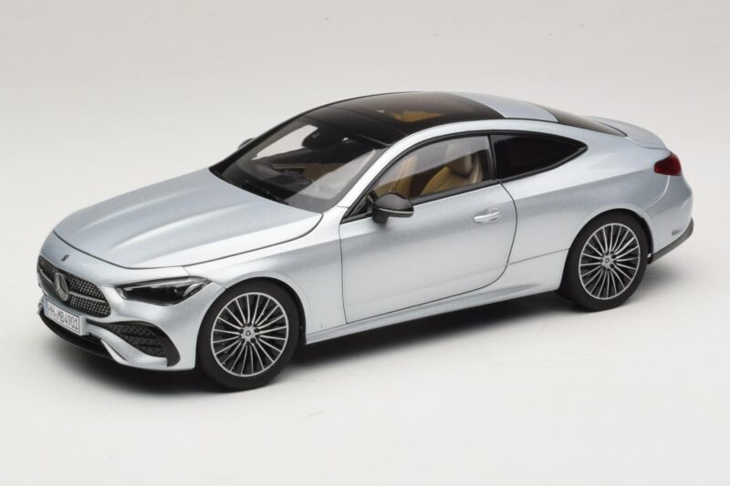 Mercedes CLE C236 Kupé Hightech Silver Norev 1:18 183939 Kov