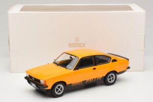 Opel Kadett C Rallye 2.0E Brilliant Ochre Norev 1:18 183659 Kov – obrázok 6 z 6