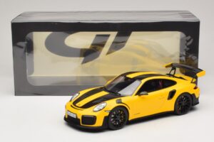 Porsche 911 GT2 RS 991.2 Nurburgring Lap Record Žltý GT Spirit 1:18 GT972 Živica – obrázok 6 z 6