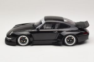 Porsche 911 993 RWB Čierny GT Spirit 1:18 GT587 Živica – obrázok 3 z 6