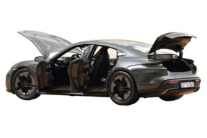 Porsche Taycan Turbo S Slate Grey Neo Norev 1:18 187654 Kov – obrázok 2 z 5