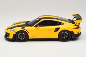 Porsche 911 GT2 RS 991.2 Nurburgring Lap Record Žltý GT Spirit 1:18 GT972 Živica – obrázok 3 z 6