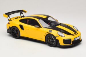 Porsche 911 GT2 RS 991.2 Nurburgring Lap Record Žltý GT Spirit 1:18 GT972 Živica – obrázok 4 z 6