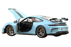 Porsche 911 992.2 GT3 Weissach Package Gulf Blue Norev 1:18 187000 Kov – obrázok 2 z 3