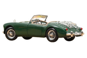 MG MGA British Racing Green Norev 1:18 182610 Kov – obrázok 3 z 5