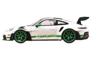 Porsche 911 992 GT3 RS Tribute to Carrera RS Biely Python Green Norev 1:12 127535 Kov – obrázok 3 z 4