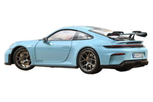 Porsche 911 992.2 GT3 Weissach Package Gulf Blue Norev 1:18 187000 Kov – obrázok 3 z 3