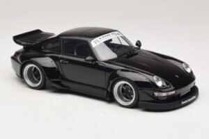 Porsche 911 993 RWB Čierny GT Spirit 1:18 GT587 Živica – obrázok 4 z 6