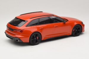 Audi RS6 C8 Avant Oranžový Metalický Minichamps 1:18 155018012 Kov – obrázok 2 z 6