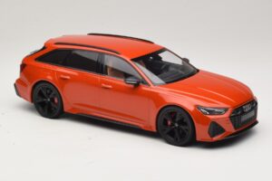 Audi RS6 C8 Avant Oranžový Metalický Minichamps 1:18 155018012 Kov – obrázok 4 z 6