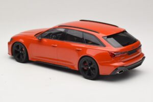 Audi RS6 C8 Avant Oranžový Metalický Minichamps 1:18 155018012 Kov – obrázok 5 z 6