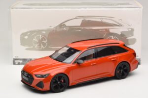 Audi RS6 C8 Avant Oranžový Metalický Minichamps 1:18 155018012 Kov – obrázok 6 z 6