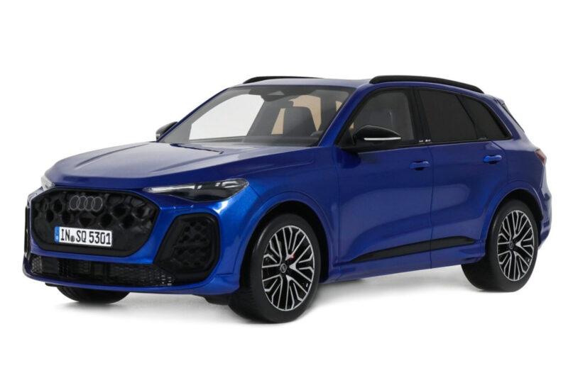 Audi SQ5 FY TFSI Ultra Modrý Otto 1:18 OT1281 Živica