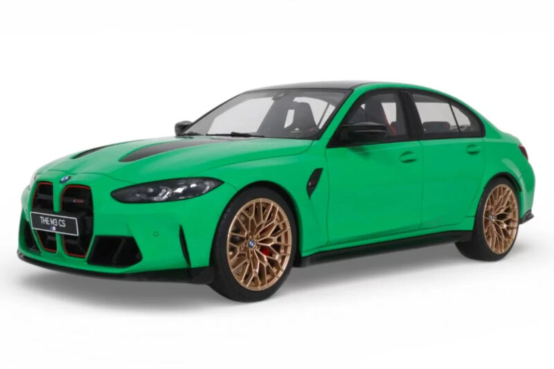 BMW M3 G80 CS Signal Green GT Spirit 1:18 GT976 Živica