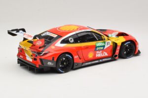 BMW M4 GT3 #31 Schubert Motorsport S. van der Linde Winner DTM Lausitzring 2022 Minichamps 1:18 113222031 Kov – obrázok 3 z 8