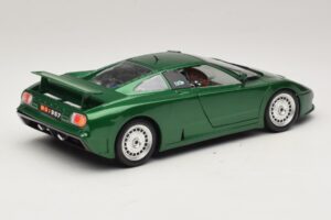 Bugatti EB110 Zelený Metalický Bburago 1:18 3003 Kov – obrázok 3 z 8