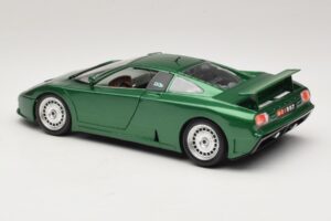Bugatti EB110 Zelený Metalický Bburago 1:18 3003 Kov – obrázok 7 z 8