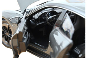 Porsche Taycan Turbo S Slate Grey Neo Norev 1:18 187654 Kov – obrázok 4 z 5