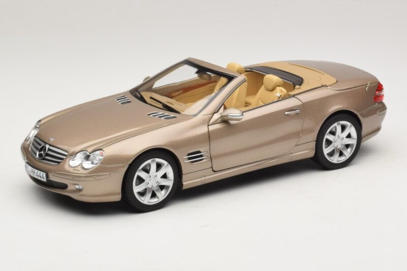 Mercedes SL500 R230 Travertine Beige Norev 1:18 183843 Kov