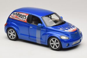Chrysler PT Cruiser Dodávkový Modrý Hot Wheels 1:18 29616 Kov – obrázok 5 z 7