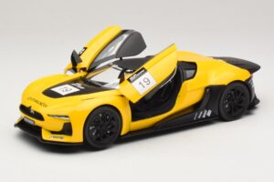 Citroen GT Žltý & Čierny Norev 1:18 181609 Kov – obrázok 2 z 8