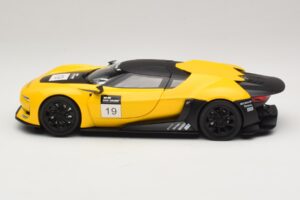 Citroen GT Žltý & Čierny Norev 1:18 181609 Kov – obrázok 4 z 8