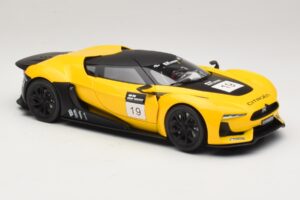 Citroen GT Žltý & Čierny Norev 1:18 181609 Kov – obrázok 6 z 8