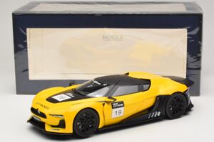 Citroen GT Žltý & Čierny Norev 1:18 181609 Kov – obrázok 8 z 8