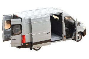 Mercedes Sprinter Šedý Norev 1:18 183042 Kov – obrázok 2 z 6