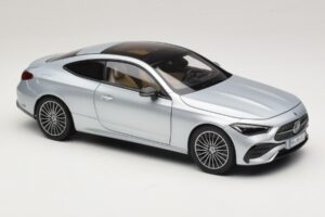 Mercedes CLE C236 Kupé Hightech Silver Norev 1:18 183939 Kov – obrázok 6 z 8