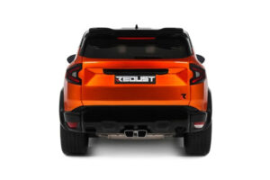 Dacia Duster Mk3 Redust Sport 4x2 Hybrid Metallic Orange Otto 1:18 OT1316 Živica – obrázok 4 z 4