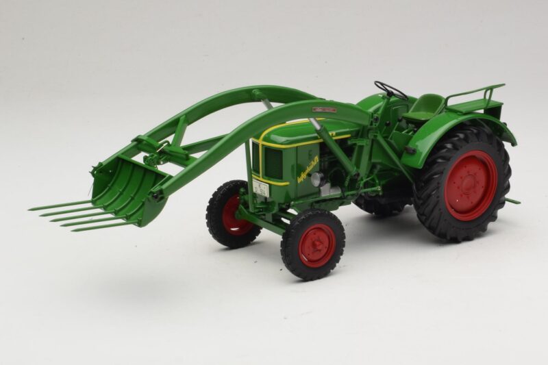 Deutz F2L 514 Traktor Čelný Nakladač Zelený Minichamps 1:18 Deutz F2L 514 Traktor Čelný Nakladač Zelený Minichamps 1:18 109144071 Kov