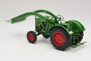 Deutz F2L 514 Traktor Čelný Nakladač Zelený Minichamps 1:18 109144071 Kov – obrázok 5 z 6