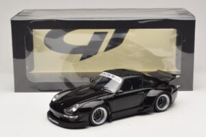 Porsche 911 993 RWB Čierny GT Spirit 1:18 GT587 Živica – obrázok 6 z 6