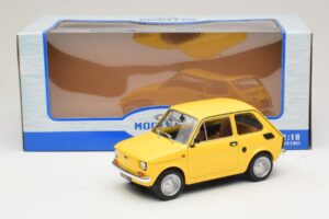 Fiat 126 Žltý MCG 1:18 MCG18667 Kov – obrázok 2 z 6
