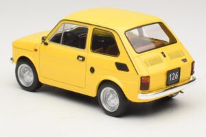 Fiat 126 Žltý MCG 1:18 MCG18667 Kov – obrázok 4 z 6