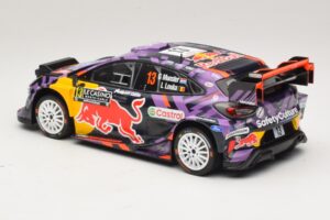 Ford Puma Rally1 #13 G. Munster / L. Louka Rally Monte Carlo 2025 IXO 1:18 18RMC231B Kov – obrázok 5 z 6