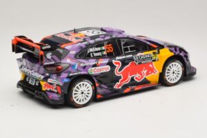 Ford Puma Rally1 #55 J. McErlean / E. Treacy Rally Monte Carlo 2025 IXO 1:18 18RMC231A Kov – obrázok 2 z 6